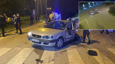 Karabük'te valinin oğlunun karıştığı ölümlü kaza kamerada