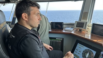 Baykar Yönetim Kurulu Başkanı Selçuk Bayraktar, ABD uçak gemisi USS Gerald R. Ford'a konuk oldu