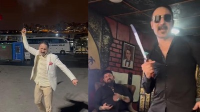 Salvator Salih ateş ederek küfürler savurdu! Esenler'de maganda skandalı