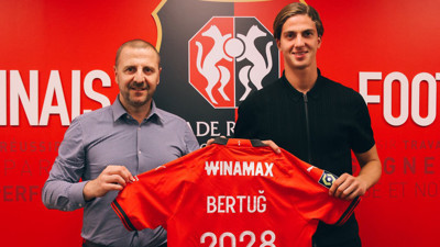 Bertuğ Yıldırım'dan rekor imza! Hatayspor'dan Rennes'e transfer oldu