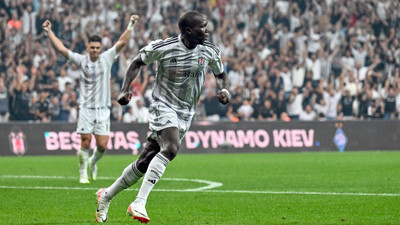 Beşiktaş Dinamo Kiev'i iki maçta mağlup etti! Aboubakar varsa sorun yok