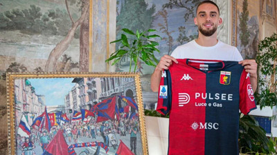 Galatasaray, Berkan Kutlu'yu 5 milyon euro satın alma opsiyonuyla Genoa'ya kiraladı