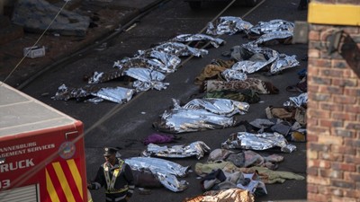 Güney Afrika'da çok katlı binada yangın çıktı! Çıkan yangında 73 kişi hayatını kaybetti