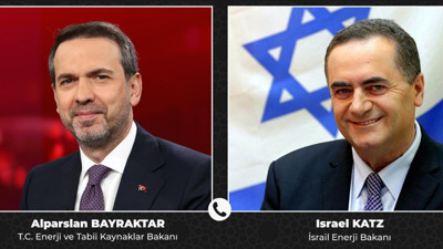 Bakan Bayraktar İsrailli mevkidaşı ile görüştü