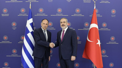 Dışişleri Bakanı Hakan Fidan Yunan mevkidaşı Gerapetritis ile açıklamalarda bulundu