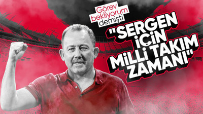 Görev bekliyorum demişti... "Sergen Yalçın için A Milli Takım zamanı"