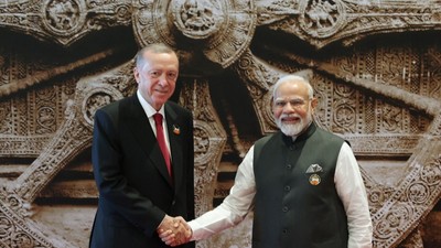 Hindistan ev sahipliğinde G20 Liderler Zirvesi başladı! Cumhurbaşkanı Erdoğan resmi törenle karşılandı