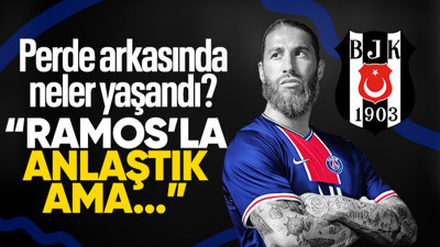 "Ramos'la anlaştık ama..." Beşiktaş'tan istifa eden Serhan Çetinsaya'dan Ramos gerçekleri...