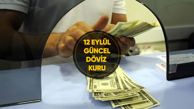 Bugün dolar ne kadar, euro kaç lira oldu? 12 Eylül 2023 güncel döviz kuru