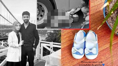 4 buçuk aylık hamile Meryem Büşra Levent İETT otobüsünün altında kalarak can verdi! Levent'in son paylaşımı boğazları düğümledi