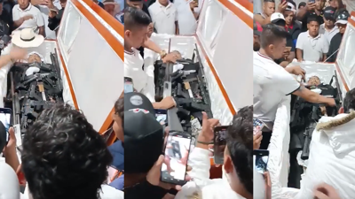 Ekvator'da öldürülen Kartel liderinin töreni şaşırttı! Üstüne mühimmat koydular