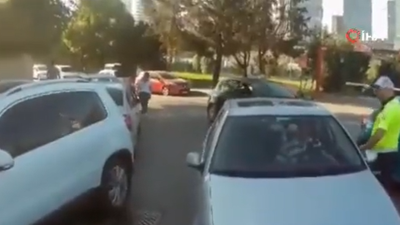 Film sahnelerini aratmayan olay! Ataşehir'de nefes kesen anlar... "Öndeki aracı takip et"