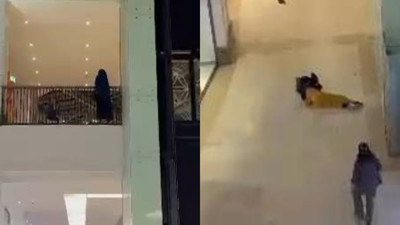 Konya'da 19 yaşındaki Fatmanur gittiği AVM'nin 3'üncü katından atladı