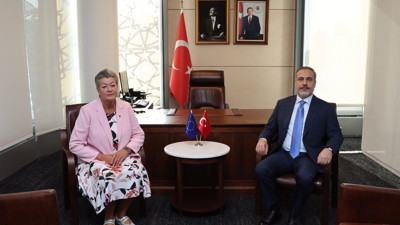 Dışişleri Bakanı Hakan Fidan, AB İçişleri Komiseri Johansson’la görüştü