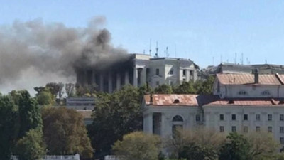 Ukrayna 7 yıl önce kaybettiği Kırım'daki Rus üslerini vurdu! Füze saldırısının görüntüleri olay oldu