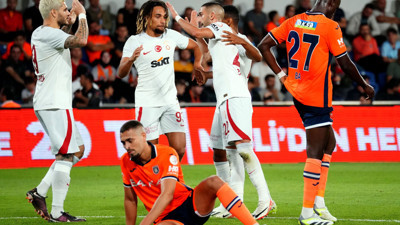 Devler Ligi'nden galibiyetle döndü: Galatasaray, Başakşehir'i 2-1 mağlup etti