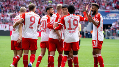 Galatasaray'ın Devler Ligi'ndeki rakibi Bayern Münih, sahasında Bochum'u 7-0 mağlup etti