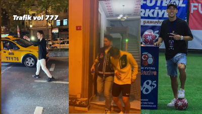 Maltepesporlu futbolcu polis gibi trafik uygulaması yaptı! Adliyeye sevk edildi