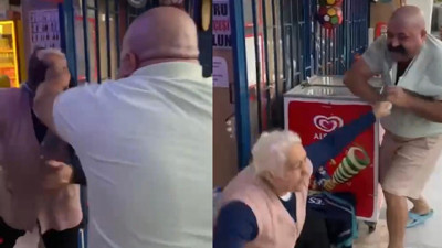 Ataşehir'de babaanne ve oğlu arasında 'torun' kavgası... Başörtüsünü çekti yerlerde sürükledi!