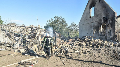 Rusya'da İHA ve füze saldırısı! Tahıl depolama tesisleri zarar gördü