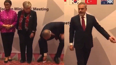 Bakan Hakan Fidan Türk bayrağını yerde bırakmadı! New York'ta toplantıya damga vurdu