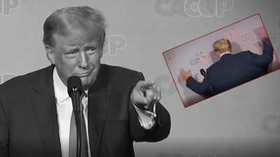 Donald Trump'tan 'yönünü şaşıran Biden' taklidi!