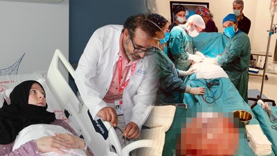 Kocaeli'nde hamile olduğunu sanan kadının karnından 15 kilo kist çıktı!