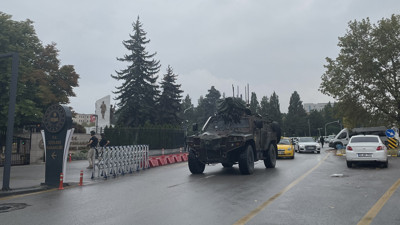 Ankara'da polisler ve terörist arasında çatışma çıktı! İşte bombalı saldırıdaki silah seslerinin duyulduğu anlar