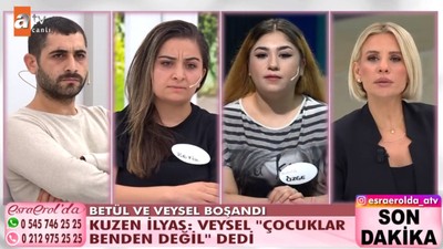 Esra Erol'da yüz milyonda bir yaşanan olay! Eşini aldatan Veysel Yurulmaz sevgilisinden olan ikiz bebeklerin sadece birinin babası çıktı