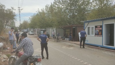 Deprem bölgesinde hırsızlık! Konteyner iş yerini soydular...