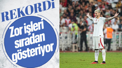 Galatasaray'ın golcüsü Mauro Icardi Süper Lig rekorunu kırdı!