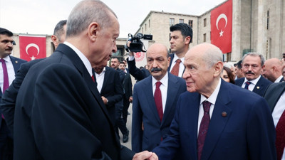 Yeniden AK Parti Genel Başkanı seçilen Cumhurbaşkanı Erdoğan'a ittifak ortaklarından tebrik mesajı