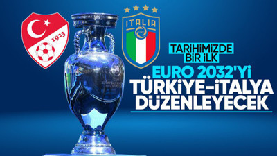 Türk futbolunun tarihi günü! EURO 2032 Türkiye-İtalya ortaklığında...