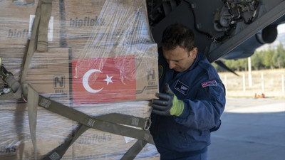 Gazzeli siviller için üçüncü yardım uçağı Ankara'dan hareket etti! Uçak Mısır'a ulaştı