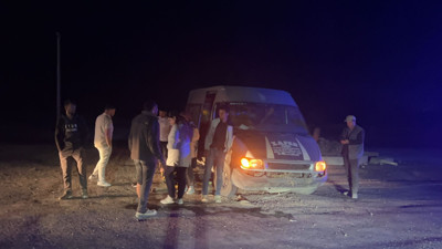 Nevşehir'de tarım işçilerini taşıyan minibüs kaza yaptı: 6 yaralı