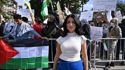 Yahudi belediye meclis üyesi silahla Filistinlilere gözdağı verdi!