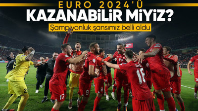 A Milli Takım'ın EURO 2024'ü kazanma şansı belli oldu! Şampiyonluk oranları...