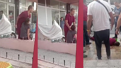 Denizli'de kadına şiddet! Gözü dönen koca eşini boşanmak istediği için bıçakladı, mahallelinin meydan dayağından kaçamadı