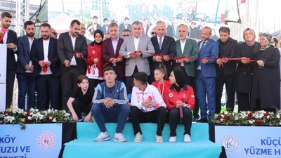 Gençlik ve Spor Bakanı Osman Aşkın Bak Küçükköy’de Yüzme Havuzu ve Fitness Merkezi'nin açılışını yaptı!