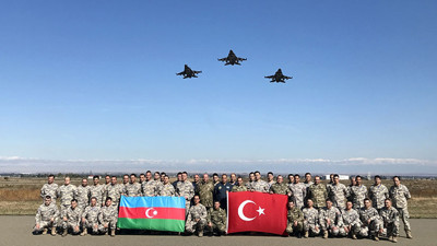 Azerbaycan Savunma Bakanlığı duyurdu: "Mustafa Kemal Atatürk 2023" tatbikatı başladı