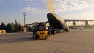 Türkiye'den Gazze'ye bir yardım uçağı daha! Toplam 4 sorti olacak
