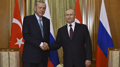 Son Dakika: Cumhurbaşkanı Erdoğan Rusya Devlet Başkanı Putin ile görüştü