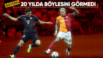 Galatasaray Bayern Münih'e 20 yıl sonra ilki yaşattı