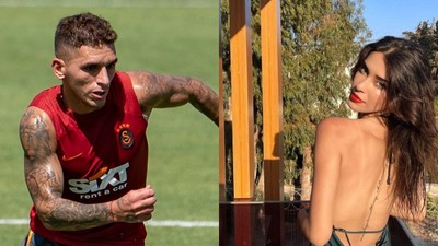 İlk kez paylaştılar: Lucas Torreira ve Devrim Özkan, aşklarını ilan etti