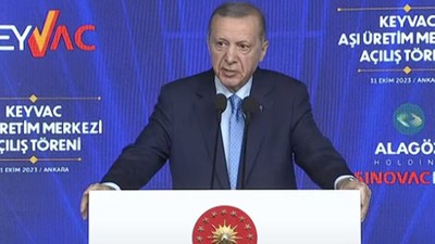 Son dakika! Cumhurbaşkanı Erdoğan KeyVac Aşı Üretim Merkezi Açılış Töreni'nde konuştu