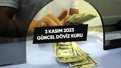 Bugün dolar ne kadar, euro kaç lira oldu? 3 Kasım 2023 döviz açılış fiyatları ve güncel döviz kuru