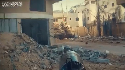 Hamas katil İsrail ordusuna ait 136 aracı imha etti! İsrail tanklarını püskürten güç: Yasin 105