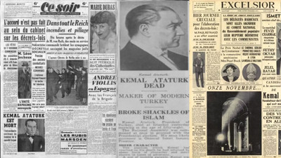 Atatürk'ün vefatını dünya medyası böyle kaleme almıştı! 10 Kasım manşetleri