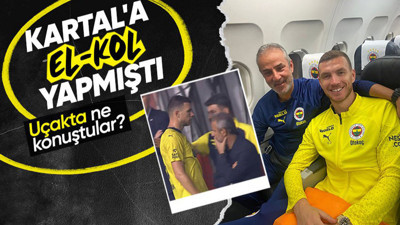 Fenerbahçeli yıldız Edin Dzeko İsmail Kartal'dan özür diledi! "Tepkim size değil kendimeydi"