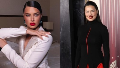 Adriana Lima Fransız askısı yaptırdı iddiasıyla gündemde! Gözleri küçücük kaldı